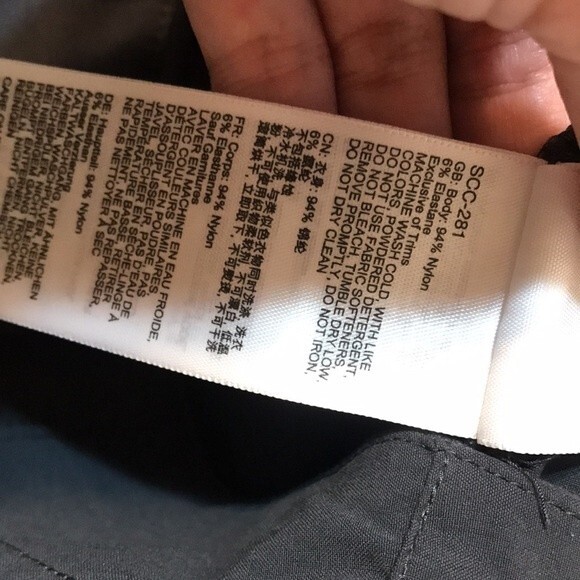 Marmot ladies lightweight nylon convertible pants outdoors hiking size 8 - Picture 12 of 12